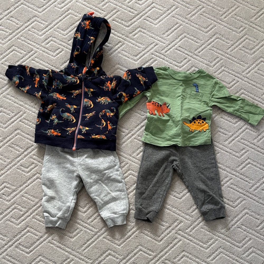 4 Piece Dinosaur Set
